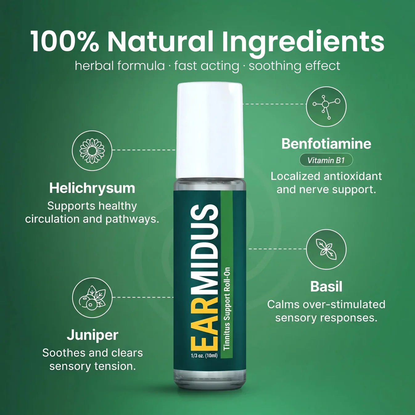 Natural Hearing Support Roll-On